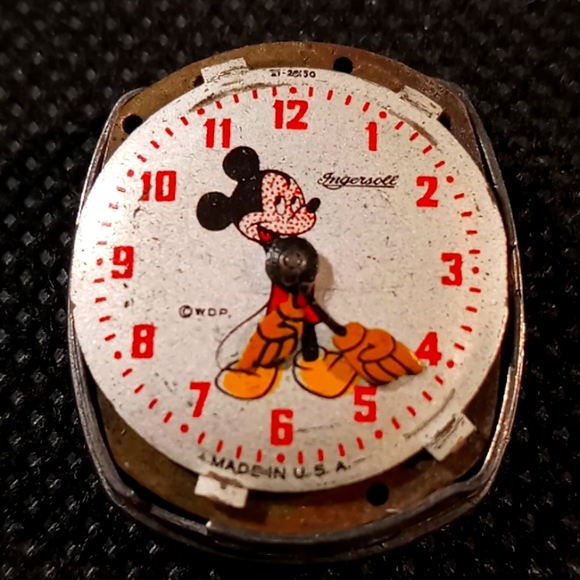 RARE Vintage 1947 Childrens Ingersoll "Mickey Mouse" Watch (Non-Working) - Picture 6 of 6